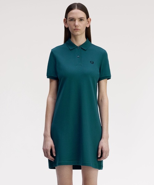 セール】Fred Perry Dress／フレッドペリーポロシャツワンピース