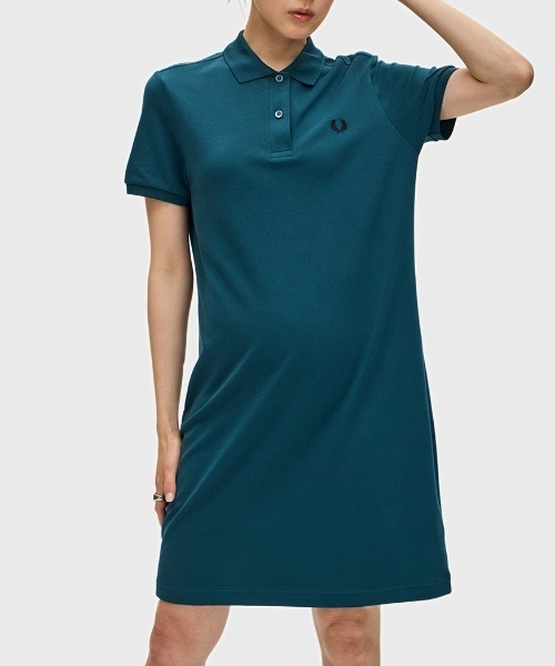 フレッドペリー　ポロワンピース　半袖 FRED PERRY フレッドペリー レディース ポロシャツ ワンピース