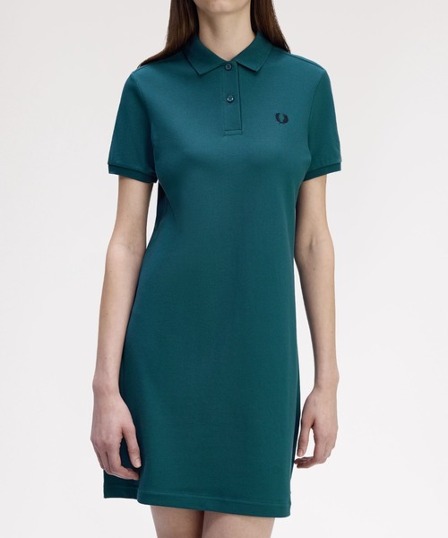 【未使用】FRED PERRY ネイビー 半袖ポロワンピース JP 8 未使用】FRED PERRY ネイビー 半袖ポロワンピース JP 8 - メルカリ