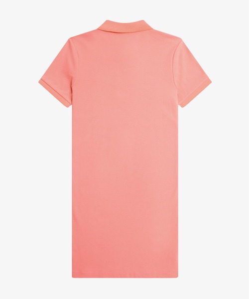 【美品】希少カラーフレッドペリー ポロシャツワンピース ピンク セール】Fred Perry Dress／フレッドペリーポロシャツワンピース