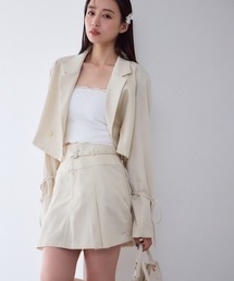 one after another NICE CLAUP | 【セットアップ対応】ベルト付きミニスカパン(スカート)