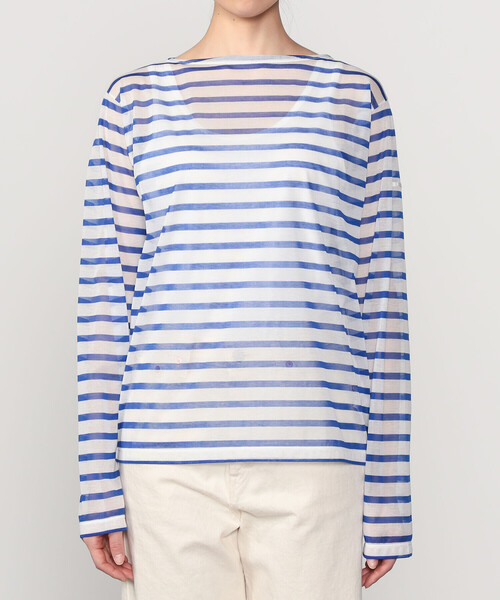 ORCIVAL（オーシバル）の「ORCIVAL | シースルー ボートネック