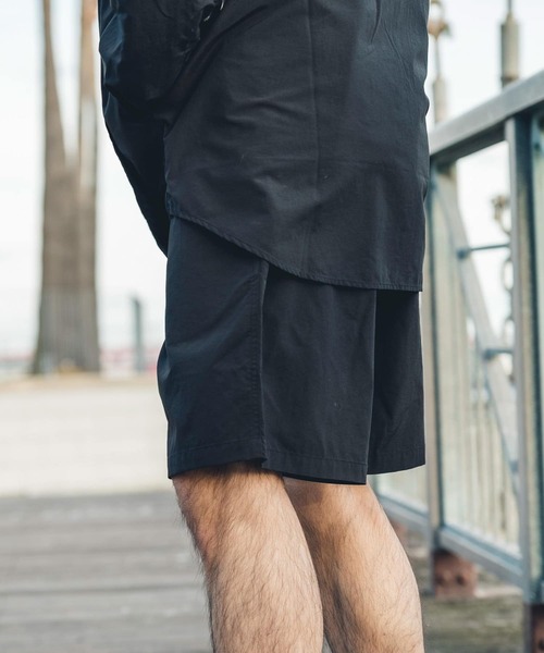 BURLAP OUTFITTER（バーラップアウトフィッター）の「『別注』BURLAP OUTFITTER×DOORS　SupplexNylon SHORTS（その他パンツ・メンズ・チャコールグレー/ブラック/ベージュ/グリーン・LARGE/MEDIUM）」の5枚目の写真