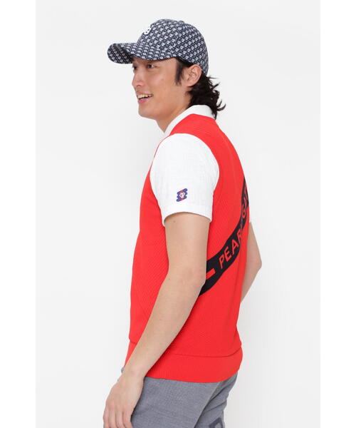 パーリーゲイツ コットンビーム アモッサLS ニットベスト パーリーゲイツ コットンビーム アモッサLS ニットベスト パーリー