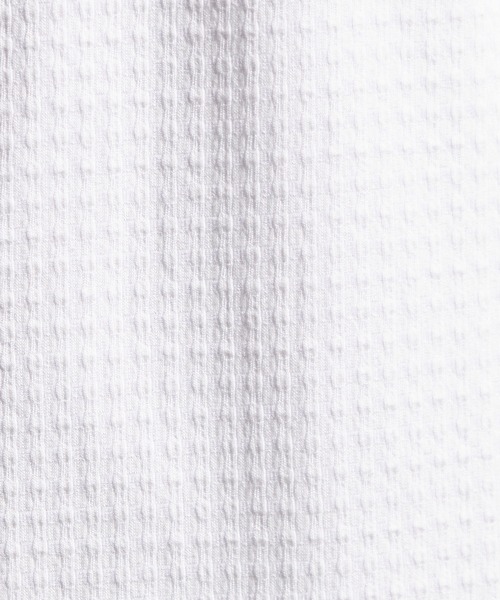 HIDEAWAYS NICOLE（ハイダウェイニコル）の「サッカーチェックショートレギュラーカラー半袖シャツ（シャツ/ブラウス・メンズ・ホワイト/ブラック×ホワイト/ホワイト×ネイビー/ブラック×グレー/ネイビー×ホワイト・LARGE/X-LARGE/XX-LARGE/MEDIUM）」の7枚目の写真