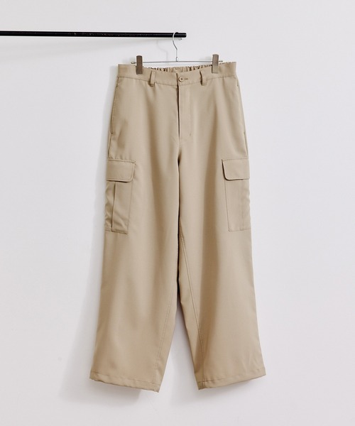  j.n.r.d（ジェー・エヌ・アール・ディー）の「【セットアップ対応】j.n.r.d/エコストリッチカーゴパンツ（カーゴパンツ・メンズ・オリーブ/ベージュ/ネイビー・L/LL/M）」の2枚目の写真