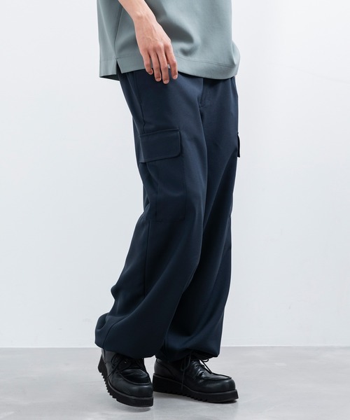  j.n.r.d（ジェー・エヌ・アール・ディー）の「【セットアップ対応】j.n.r.d/エコストリッチカーゴパンツ（カーゴパンツ・メンズ・オリーブ/ベージュ/ネイビー・L/LL/M）」の3枚目の写真