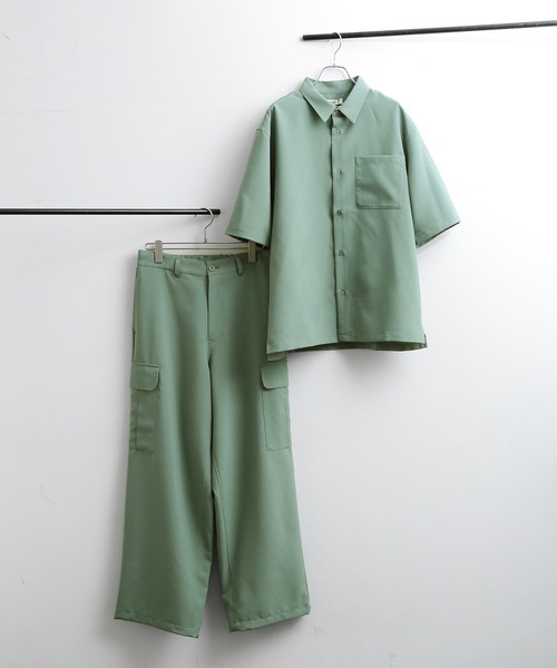  j.n.r.d（ジェー・エヌ・アール・ディー）の「【セットアップ対応】j.n.r.d/エコストリッチカーゴパンツ（カーゴパンツ・メンズ・オリーブ/ベージュ/ネイビー・L/LL/M）」の7枚目の写真