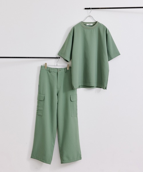  j.n.r.d（ジェー・エヌ・アール・ディー）の「【セットアップ対応】j.n.r.d/エコストリッチカーゴパンツ（カーゴパンツ・メンズ・オリーブ/ベージュ/ネイビー・L/LL/M）」の8枚目の写真