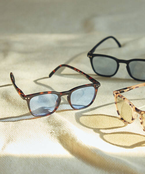 IZIPIZI（イジピジ）の「IZIPIZI/イジピジ #E LIGHT SUN / UVカット ファッション用グラス（サングラス・レディース・ベージュ/ブラウン/ブラック・ONE SIZE）」の4枚目の写真