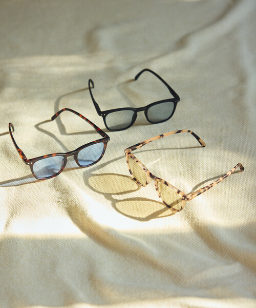 IZIPIZI（イジピジ）の「IZIPIZI/イジピジ #E LIGHT SUN / UVカット ファッション用グラス（サングラス・レディース・ベージュ/ブラウン/ブラック・ONE SIZE）」の13枚目の写真
