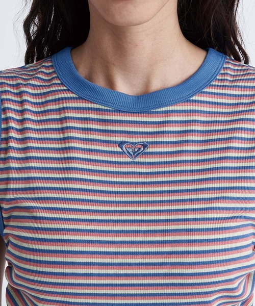 ROXY(ロキシー)の「OCEANO S/L TEE/ロキシーノースリーブ2WAYワンポイントロゴドローコード付きTシャツ(Tシャツ/カットソー・レディース・マルチ/ブラック/ホワイト・LARGE/MEDIUM/SMALL)」の13枚目の写真