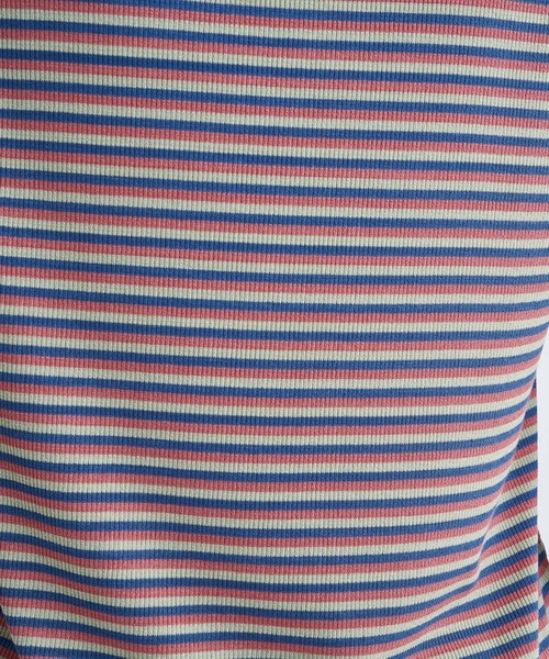 ROXY(ロキシー)の「OCEANO S/L TEE/ロキシーノースリーブ2WAYワンポイントロゴドローコード付きTシャツ(Tシャツ/カットソー・レディース・マルチ/ブラック/ホワイト・LARGE/MEDIUM/SMALL)」の15枚目の写真
