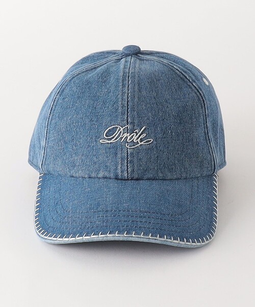 Drole De Monsieur（ドロール ド ムッシュ）の「＜DROLE DE MONSIEUR＞ DROLE BORDEE キャップ（キャップ・メンズ・コバルトブルー・FREE）」の2枚目の写真