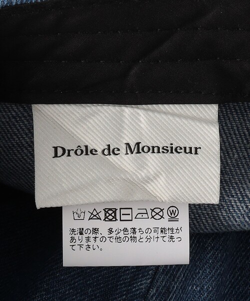 Drole De Monsieur（ドロール ド ムッシュ）の「＜DROLE DE MONSIEUR＞ DROLE BORDEE キャップ（キャップ・メンズ・コバルトブルー・FREE）」の10枚目の写真