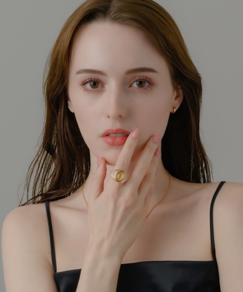 muku(ムク)の「金属アレルギー対応 アイスストーンリング(リング・レディース・ゴールド/ブルー・13)」の14枚目の写真