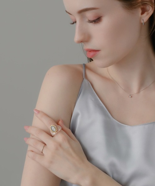 muku(ムク)の「金属アレルギー対応 アイスストーンリング(リング・レディース・ゴールド/ブルー・13)」の11枚目の写真