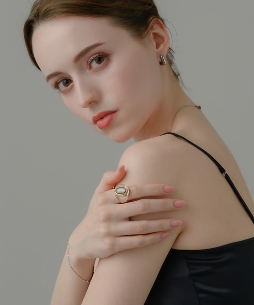 muku(ムク)の「金属アレルギー対応 アイスストーンリング(リング・レディース・ゴールド/ブルー・13)」の13枚目の写真