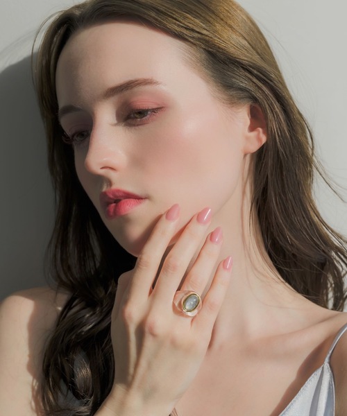 muku(ムク)の「金属アレルギー対応 アイスストーンリング(リング・レディース・ゴールド/ブルー・13)」の9枚目の写真