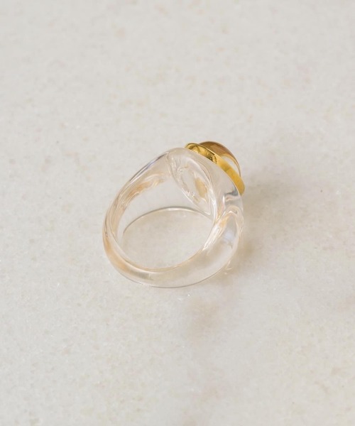 muku(ムク)の「金属アレルギー対応 アイスストーンリング(リング・レディース・ゴールド/ブルー・13)」の20枚目の写真