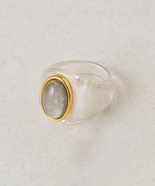 muku(ムク)の「金属アレルギー対応 アイスストーンリング(リング・レディース・ゴールド/ブルー・13)」の18枚目の写真