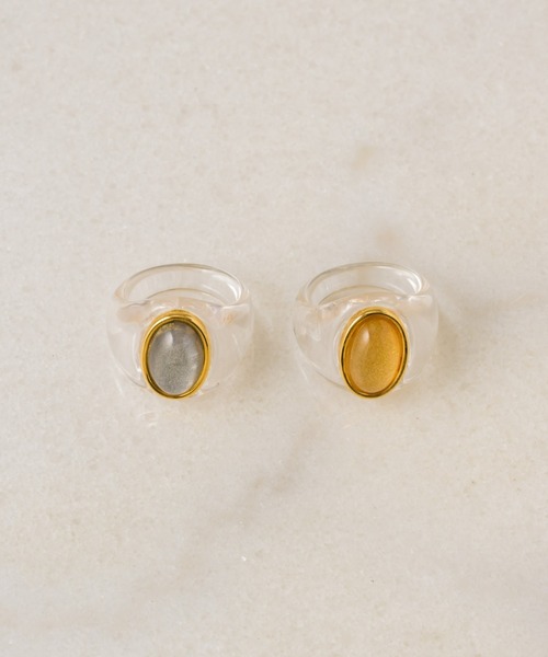 muku(ムク)の「金属アレルギー対応 アイスストーンリング(リング・レディース・ゴールド/ブルー・13)」の17枚目の写真