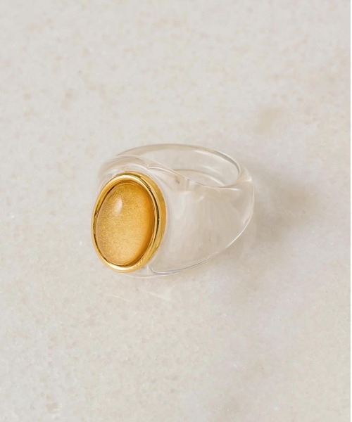 muku(ムク)の「金属アレルギー対応 アイスストーンリング(リング・レディース・ゴールド/ブルー・13)」の19枚目の写真