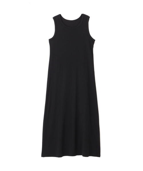 N.（N. Natural Beauty Basic）（エヌエヌナチュラルビューティーベーシック）の「◆リブノースリーブカットワンピース（ワンピース・レディース・ベージュ/ブルー/ブラック・MEDIUM）」の11枚目の写真