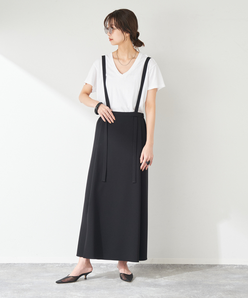 plage(プラージュ)の「THE GREAT./ザ グレイト THE V/NECK Tシャツ(Tシャツ/カットソー・レディース・スミクロ/ホワイト・FREE)」の21枚目の写真