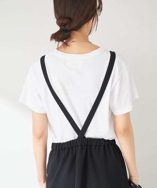 plage(プラージュ)の「THE GREAT./ザ グレイト THE V/NECK Tシャツ(Tシャツ/カットソー・レディース・スミクロ/ホワイト・FREE)」の17枚目の写真