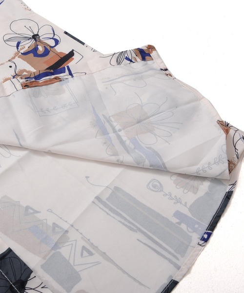 BENDER TOKYO（ベンダートウキョウ）の「【BENDER TOKYO】アート フラワー 総柄プリント レギュラーカラーシャツ 長袖 柄シャツ（シャツ/ブラウス・メンズ・アイボリー・M/S/3XL/2XL/XL/L）」の12枚目の写真