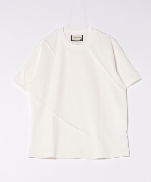 aimoha（アイモハ）の「【aimoha neo】DOUBLE-SIDED AIR FABRIC DECORATION DARTS TEE（サイズ0.1.2.3） (SS)（Tシャツ/カットソー・メンズ・グレー/ブラック/ホワイト・0/1/2/3）」の12枚目の写真