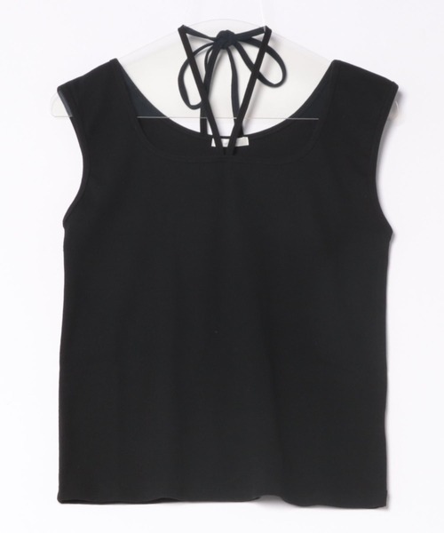 apres jour（アプレジュール）の「ストラップ＋タンクインナー【ZOZOTOWN限定アイテム】（タンクトップ・レディース・アイボリー/ブラック/ブルー・フリー/X-LARGE）」の5枚目の写真