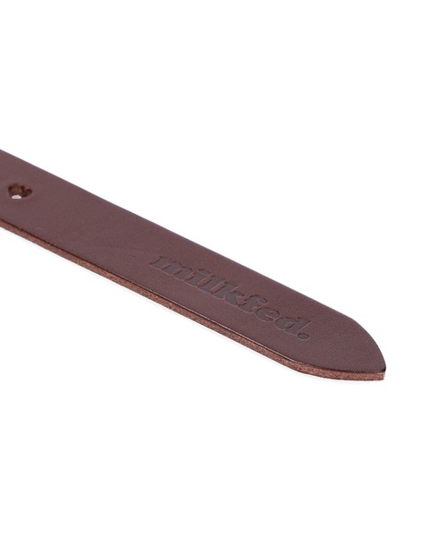 MILKFED.(ミルクフェド)の「HEART SHAPED HOLE LEATHER BELT(ベルト・レディース・ブラック/ブラウン/ベージュ・ONE SIZE)」の10枚目の写真