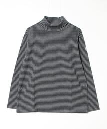 MONT KEMMEL | MONT KEMMEL YARN DYED 30/2 PLATING JERSRY BLIND BORDER TUTLE(Tシャツ/カットソー)