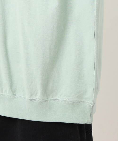 Purple&Yellow（パープルアンドイエロー）の「ワンポイントロゴプリントバルーン半袖Ｔシャツ（Tシャツ/カットソー・メンズ・ブラック/ホワイト/ミント・S/M/L）」の7枚目の写真