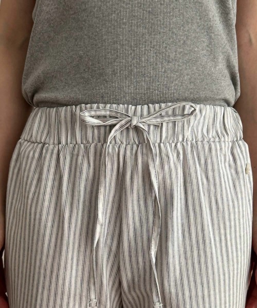 CANAL JEAN(キャナルジーン)の「El mar ナローストライプイージーパンツ(その他パンツ・レディース・ブラック・ONE SIZE)」の13枚目の写真