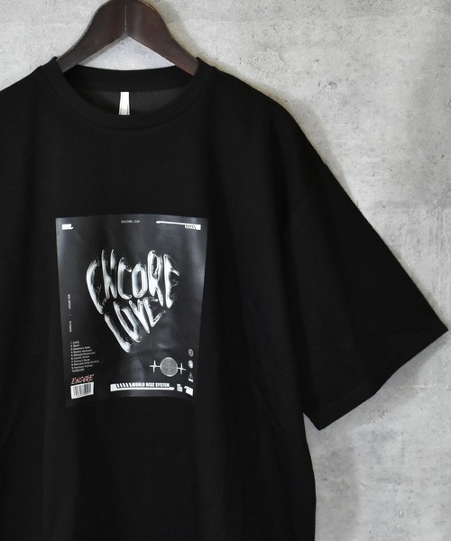 Ritzy(リッツィー)の「ダンボールニット クルーネック転写プリントTシャツ(スピリチュアル) レディース メンズ(Tシャツ/カットソー・メンズ・ブラック/ホワイト/チャコール/グレー系その他2/ホワイト系その他/ブラック系その他2/グレー系その他/ホワイト系その他2/ブラック系その他・LARGE/X-LARGE/MEDIUM/L/XL/M)」の1枚目の写真