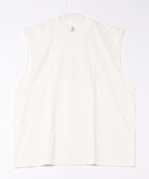 LOS ANGELES APPAREL(ロサンゼルスアパレル)の「Los Angeles Apparel / Sleeveless Tee 6.5oz / L-1865GD(Tシャツ/カットソー・レディース・ブラック/ホワイト・X-LARGE)」の7枚目の写真