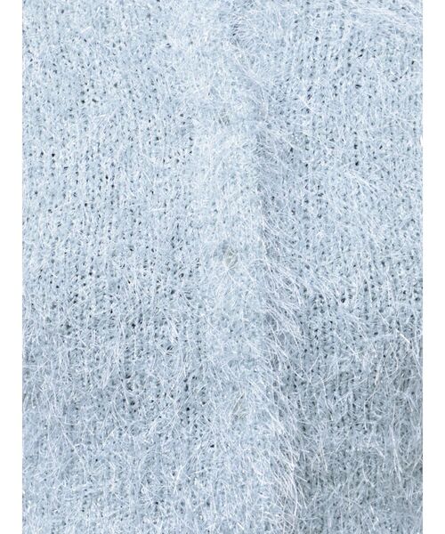 LAGUNAMOON（ラグナムーン）の「ラメブレンドシャギーニットカーディガン（カーディガン/ボレロ・レディース・シルバー/ピンク/ライトブルー・FREE）」の17枚目の写真