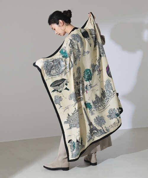 manipuri マニプリ ストール manipuri（マニプリ）の「manipuri / ミックスドット ストール
