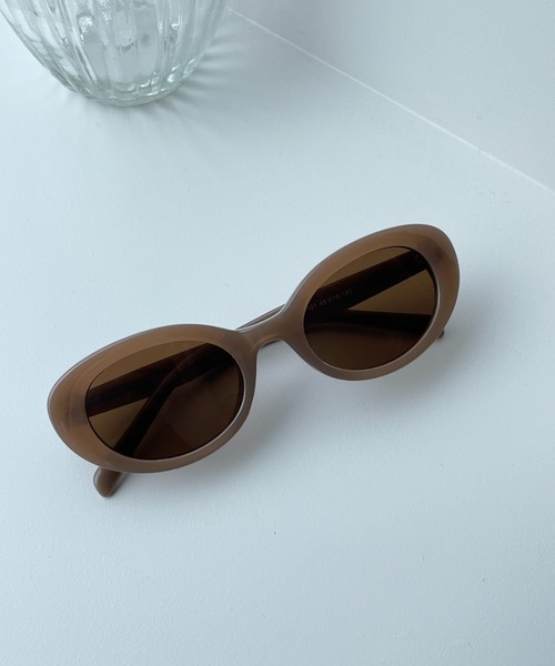 ECREL（エクレール）の「オーバルフレームサングラス（サングラス