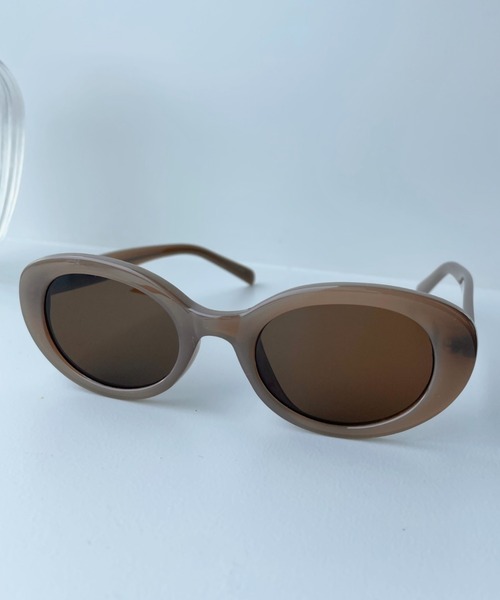 ECREL（エクレール）の「オーバルフレームサングラス（サングラス