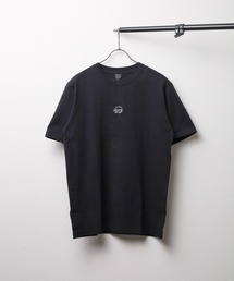 /刺繍ショートスリーブ/コットンTシャツ