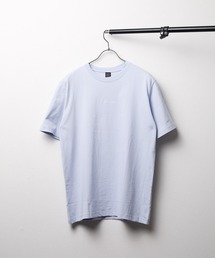 /刺繍ショートスリーブ/コットンTシャツ