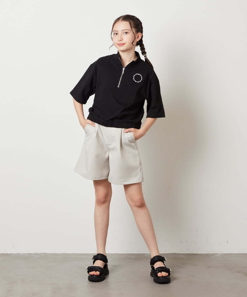 a.v.v（アーヴェヴェ）の「[20-23cm][クッションインソール][マジックテープで簡単]厚底スポサン（サンダル・キッズ・ブラック/アイボリー・20/21/23/22）」の16枚目の写真