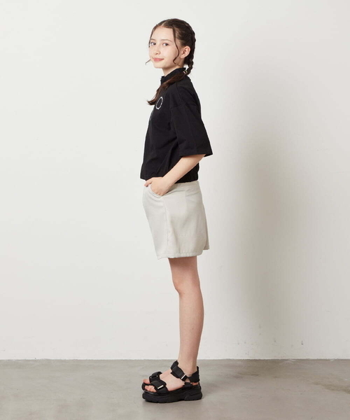 a.v.v（アーヴェヴェ）の「[20-23cm][クッションインソール][マジックテープで簡単]厚底スポサン（サンダル・キッズ・ブラック/アイボリー・20/21/23/22）」の18枚目の写真