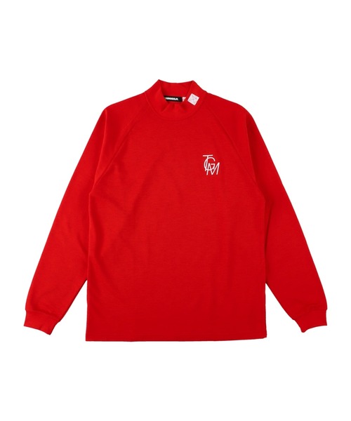 TANGRAM tシャツ STRETCH FIT 3D MOCKNECK TEE -SMALL LOGO