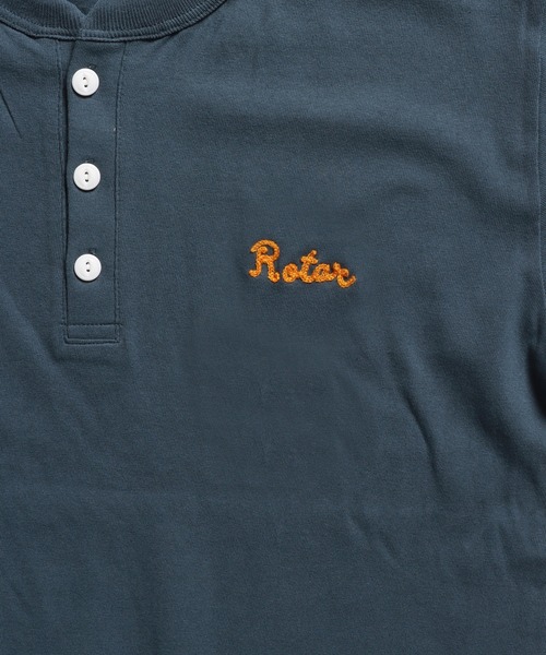 ROTAR(ローター)の「Chain Rotar Henry Tee(Tシャツ/カットソー・メンズ・アーミー/ダークブラック/ブルー系その他/ホワイト・X-LARGE/LARGE/MEDIUM/SMALL)」の6枚目の写真