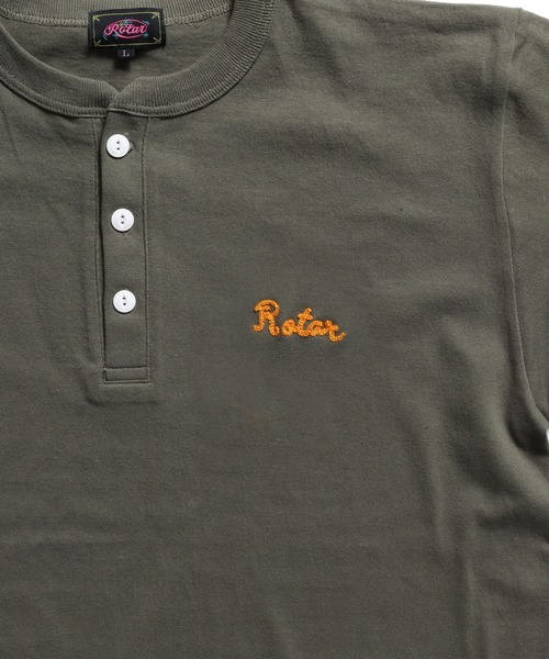 ROTAR(ローター)の「Chain Rotar Henry Tee(Tシャツ/カットソー・メンズ・アーミー/ダークブラック/ブルー系その他/ホワイト・X-LARGE/LARGE/MEDIUM/SMALL)」の7枚目の写真